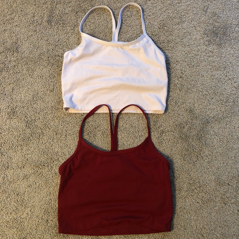 Everyday Yoga Cropped Workout Top Set